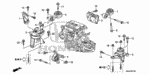 90160SVBA00 - Body/Air Conditioning: BOLT, FLANGE (14X47) for Honda Image