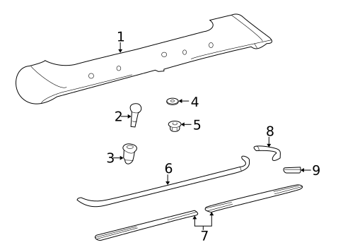 Spoiler for 2010 Pontiac Vibe #0