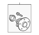 4245006090 - Suspension: Rear Hub &amp; Bearing for Toyota Image image