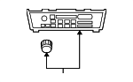 281115M010 - : AM/FM Cassette for Nissan: Sentra Image