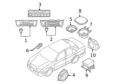 Sound System for 2002 Nissan Sentra #0