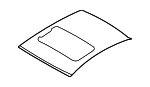 671111E250 - Body: Roof Panel for Hyundai: Accent Image