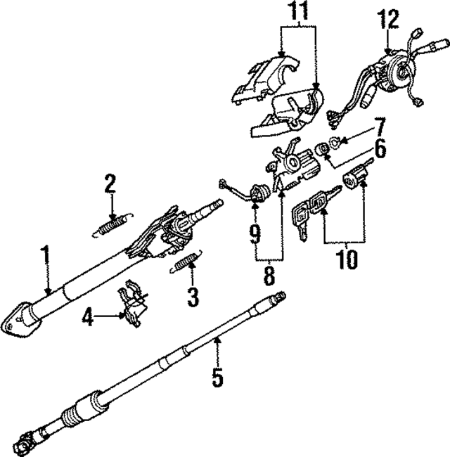 8970818060 - : Shaft Assembly Insulator for Acura Image