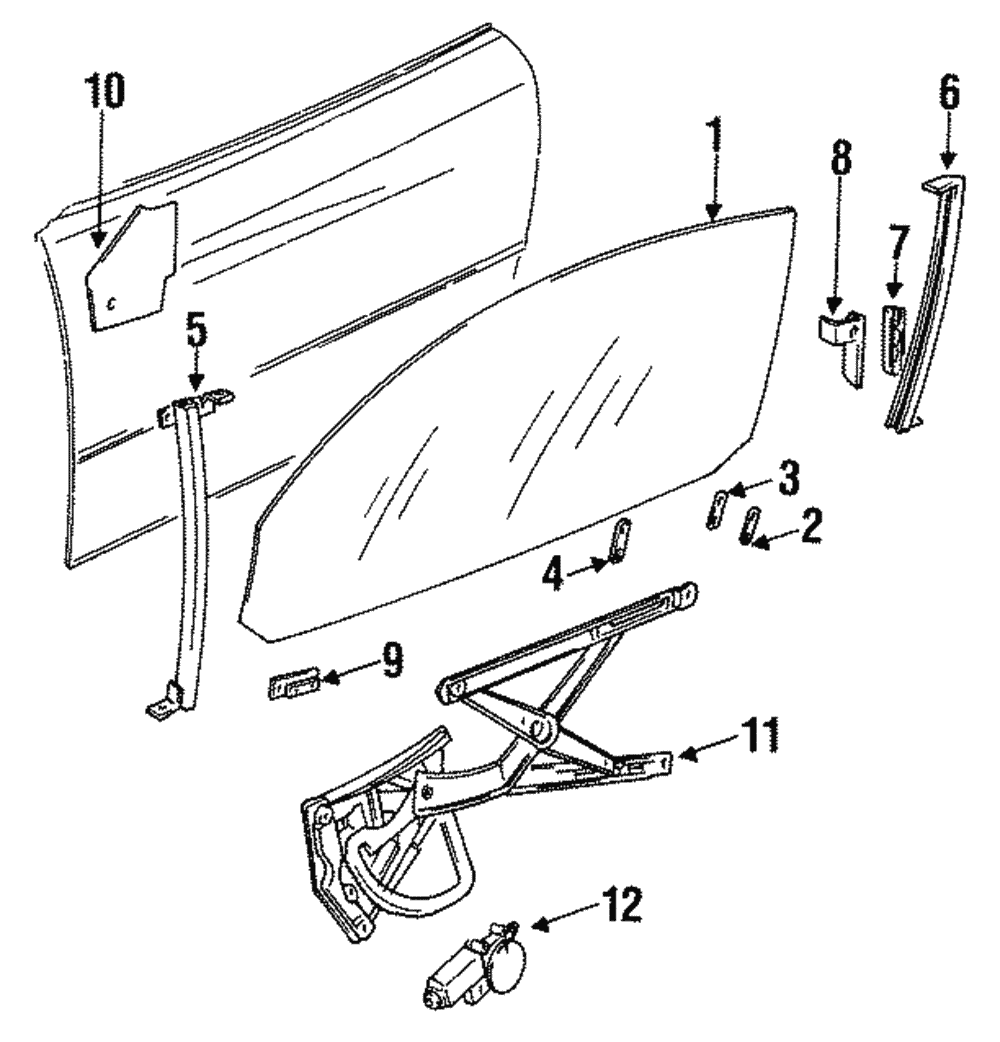 Window Motor - BMW (67-62-1-383-315)