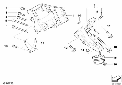 Engine Suspension for 1999 BMW M5 #0