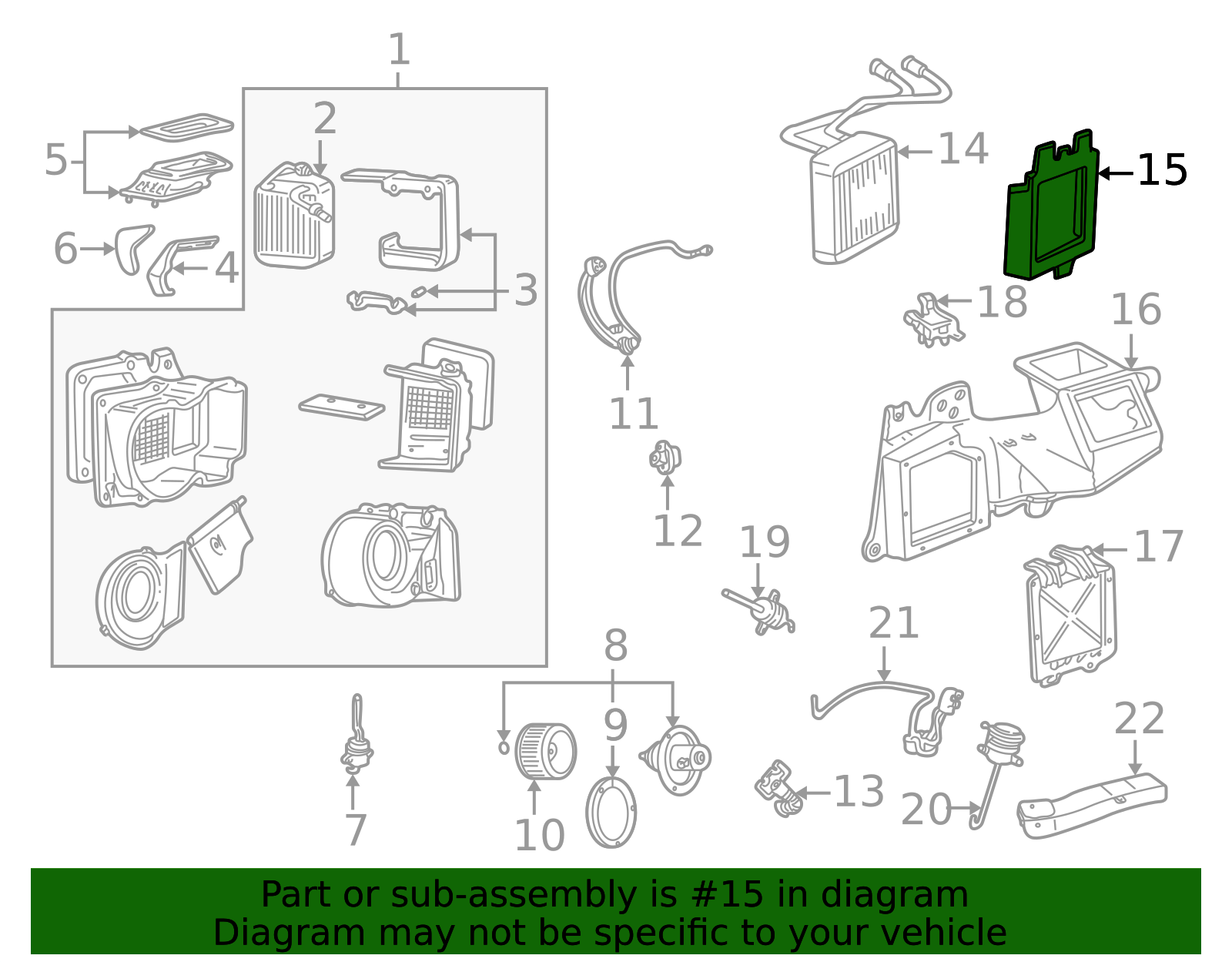 f81z18658aa - Ford Heater Core Seal | Levittown Ford Parts