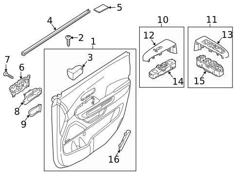 Switches, Solenoids & Actuators for 2015 Kia Sedona #0
