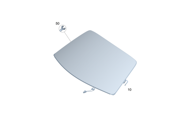 1926702500 - Window System: Windshield for Mercedes-Benz Image image