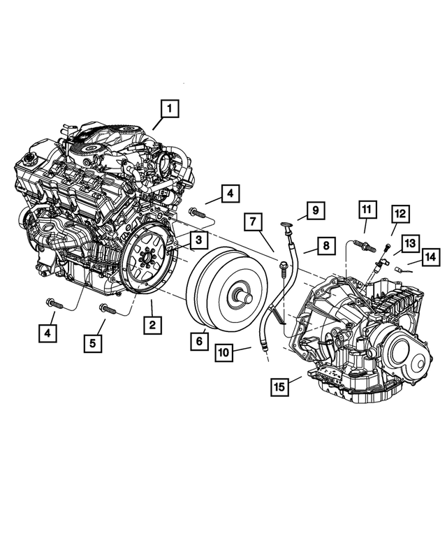 4736179AB - Automatic Transaxle 4 Speed: Torque Converter Drive Plate for Mopar Image image