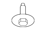 7149481168 - Body: Under Cover Bolt for BMW Image