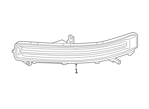 Daytime Running Lamp Components for 2019 Lincoln Nautilus #0