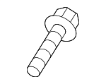 4M0121095 - Belts &amp; Cooling: Radiator Mount Bolt for Audi Image