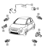 56054227AD - Electrical: Occupant Detection Sensor for Fiat: 500 Image