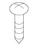 90113SJAA00 - Body: Valance Panel Screw for Honda Image