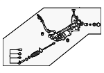 34110VC770 - : Rack And Pinion Assembly for Subaru Image