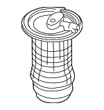 RKB101460 - : 1995-2002 Land Rover Range Rover - Air Spring for Land Rover: Range Rover Image