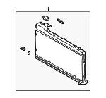 45199FC350 - Cooling System: Radiator Assembly for Subaru: Forester, Impreza Image