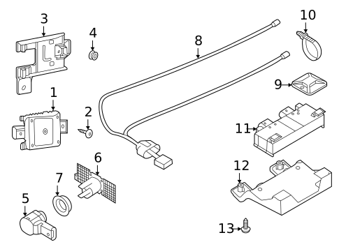 Electrical Components for 2021 Volkswagen Passat #0