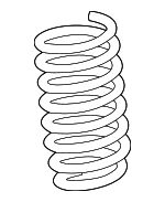 33537856984 - Suspension: Coil Spring for BMW: M8 Image