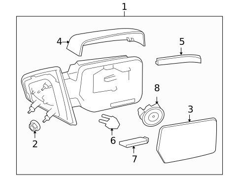 Outside Mirrors for 2014 Ford F-150 #3