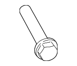 6102122AA - Engine: Mount Bracket Bolt for Mopar Image