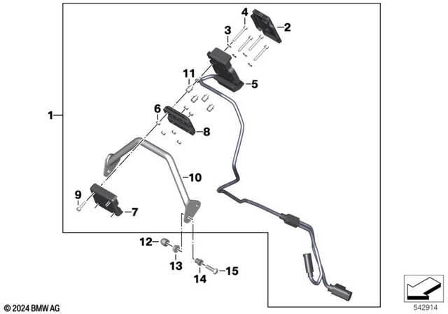 77528555779 - : Navigator Holder for BMW-Motorrad Image