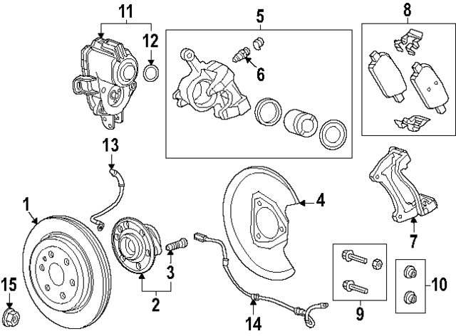 13537061 - : Disc Brake Caliper for Honda: Prologue Image