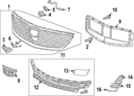 42789393 - : Lower Grille for Cadillac: CT5 Image