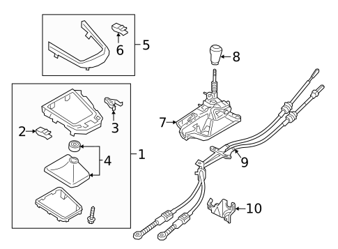 Center Console for 2020 Toyota Yaris #2