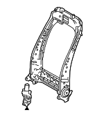 710140E250 - Body: Seat Back Frame for Lexus: RX350, RX350h, RX500h, TX350, TX550h+ Image