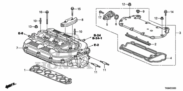 Intake Manifold for 2016 Honda Odyssey #0