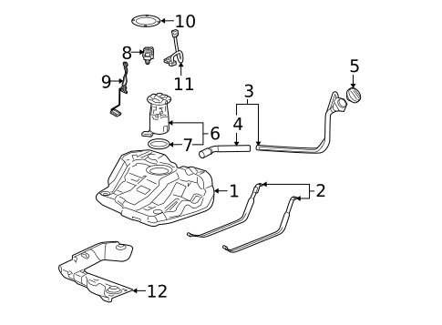 Hardware, Fasteners & Fittings for 2006 Buick LaCrosse #0