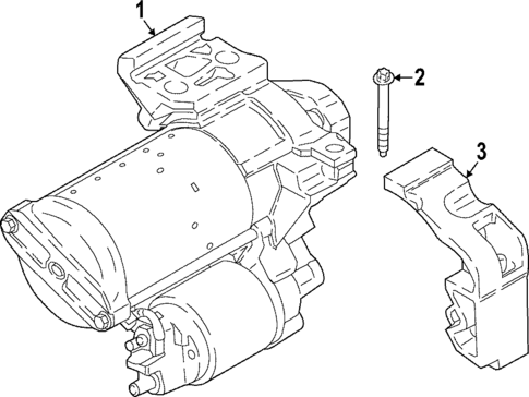 Starter for 2024 BMW M2 #1