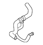NL1Z8260A - Belts &amp; Cooling: Radiator Coolant Hose for Ford Image