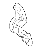 4884A60020 - Suspension: Stabilizer Bar Bracket for Toyota: 4Runner, Land Cruiser Image