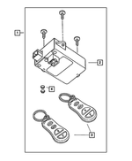 4883257 - Mopar Accessories - Component Parts: Keyless Entry Receiver Module for Mopar Image