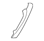 32019378 - Body: Pull Handle for Saab: 9-5 Image