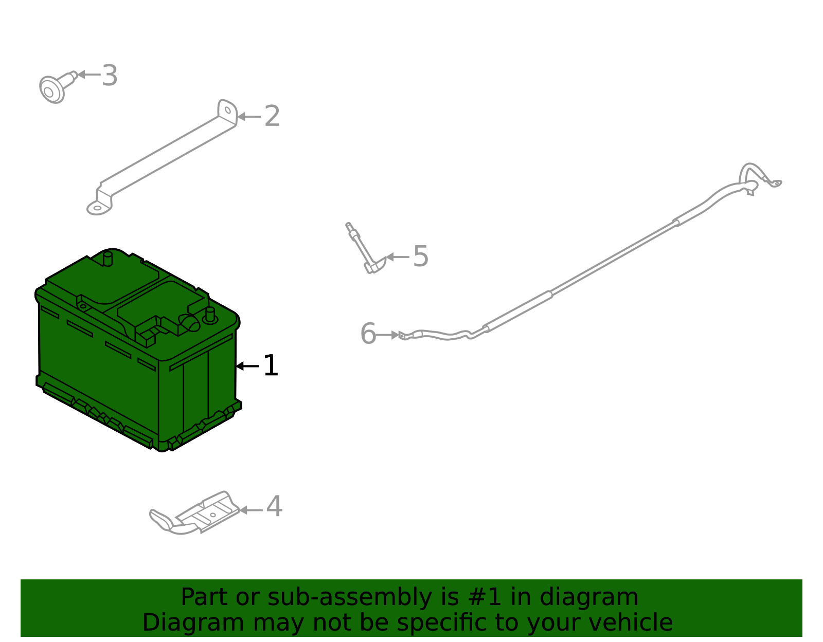 Vehicle Battery - Porsche (9Y0-915-107-RY)