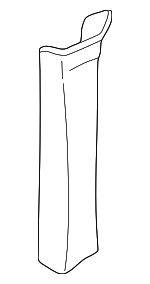 3B9867245C4R4 - Body: Rear Pillar Trim for Volkswagen: Passat Image