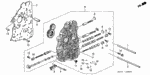 24630P24J00 - Transmission - Automatic: ARM, CHANGE DETENT for Honda Image