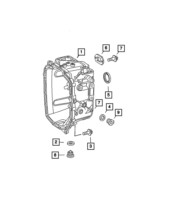 5133840AA - G56; 6-Speed; Manual Transmission: O Ring for Mopar Image