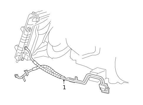 Oil Cooler for 2005 Chevrolet Corvette #0