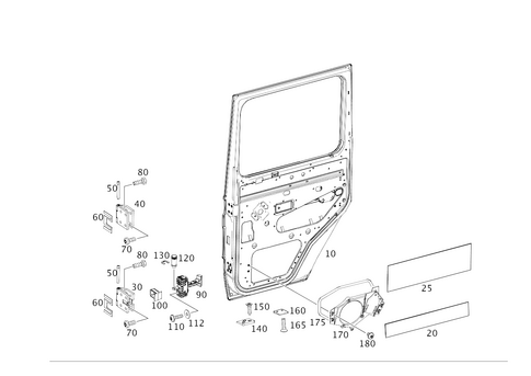 Rear Doors for 2014 Mercedes-Benz G550 #0