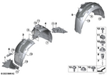 51755A036D4 - : Cover, Wheel Housing, Bottom Right for BMW Image