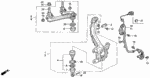 90363SF1000 - Chassis: NUT, CASTLE (12MM) for Honda Image