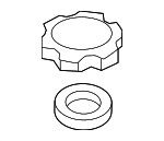 2651026611 - Engine: Filler Cap for Genesis: G80, G90 | Hyundai: Accent, Azera, Elantra, Elantra Coupe, Elantra GT, Entourage, Equus, Genesis, Genesis Coupe, Kona, Santa Fe, Santa Fe Sport, Sonata, Tiburon, Tucson, Veloster, Veracruz Image