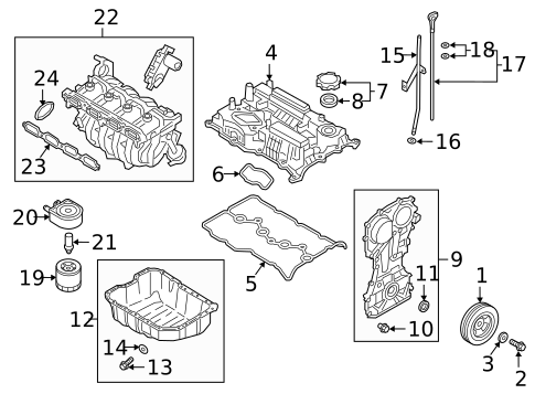 Throttle Body for 2021 Hyundai Tucson #0