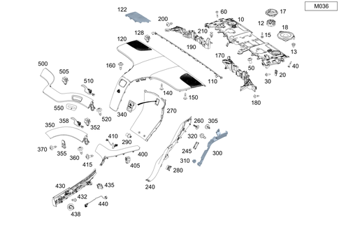 Hat Tray and Roller Blind for 2026 Mercedes-Benz Maybach GLS600 #0