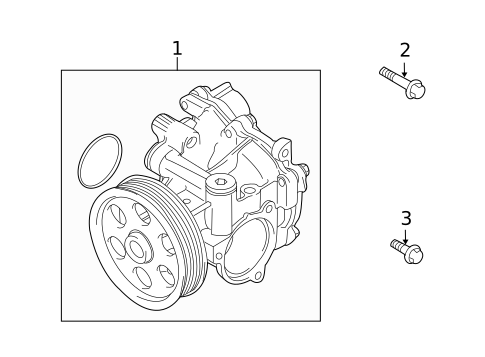 Water Pump & Related Components for 2011 Suzuki Grand Vitara #0