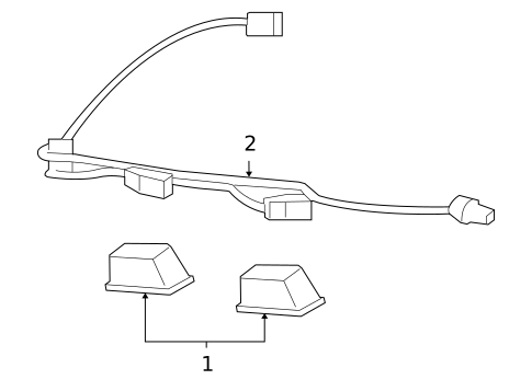 License Lamps for 2015 Jaguar XFR #0